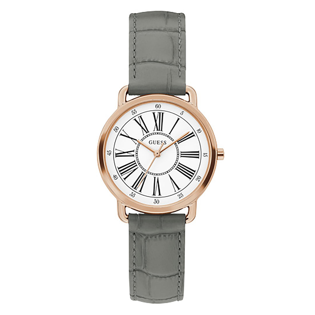 Guess Women's Watch Rose Gold Tone Case Quartz