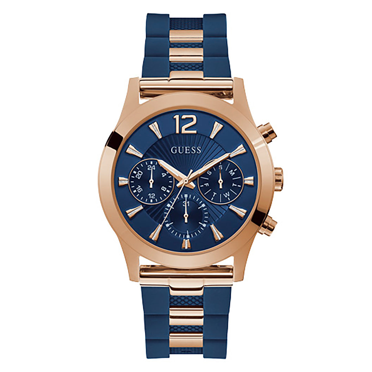 Guess Women's Watch Rose Gold Tone Case Quartz