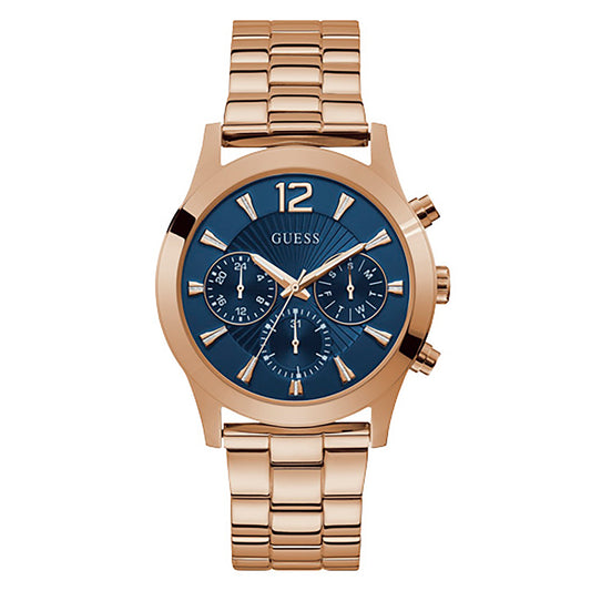 Guess Women's Watch Rose Gold Tone Case Quartz