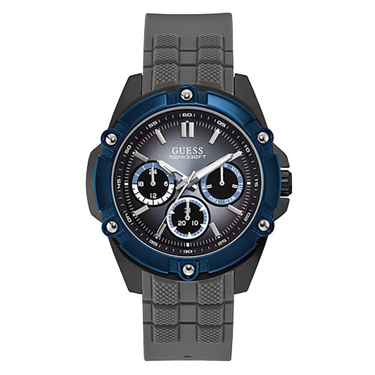 Guess Men's Watch Gunmetal Case Quartz