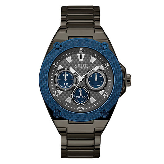 Guess Men's Watch Gunmetal Case Quartz