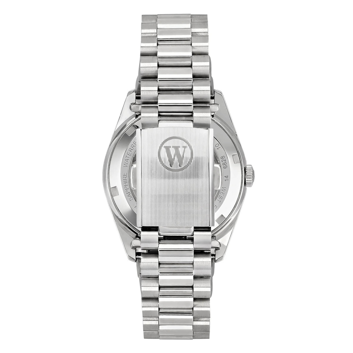 West End The Classics Gents Automatic 37mm Stainless Steel Watch Black Dial