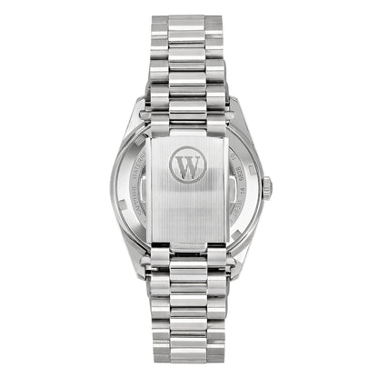 West End The Classics Gents Automatic 37mm Stainless Steel Watch Black Dial