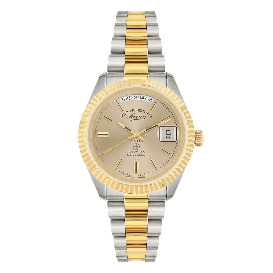 West End Women's Silver Tone Case Silver Dial Automatic Watch