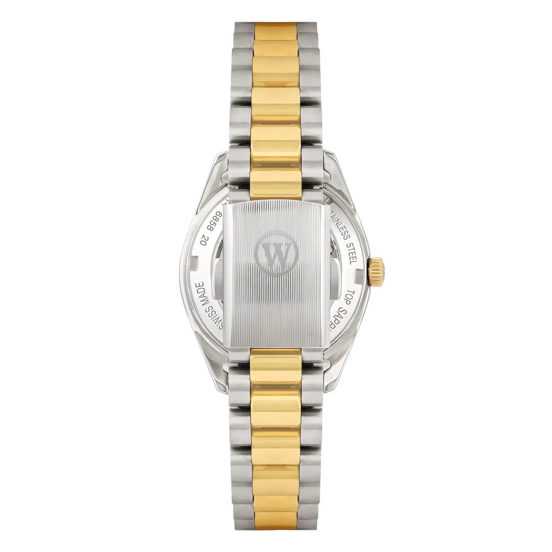 West End Women's Silver Tone Case Champagne Dial Automatic Watch