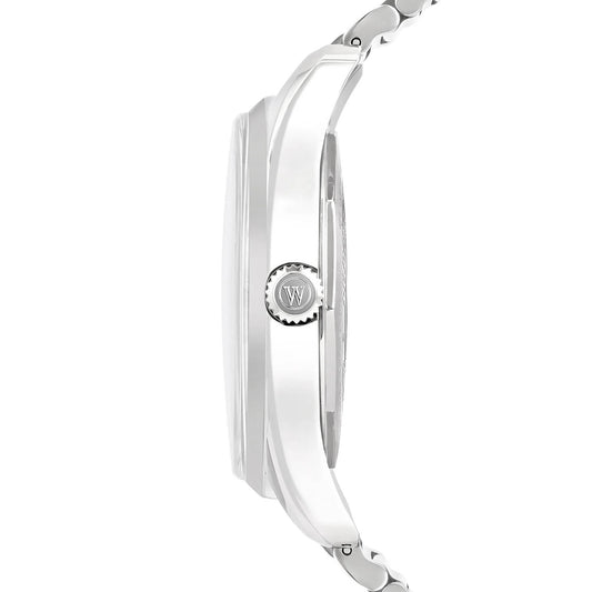 West End Sowar Prima Gents 39mm Automatic Watch White Dial with Arabic Markers