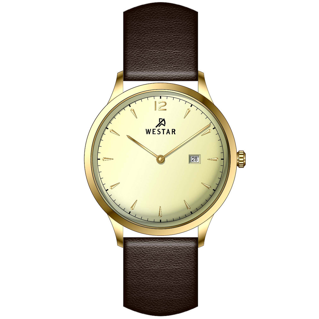 Westar Profile Gents Dress Quartz Watch - 50217GPN122