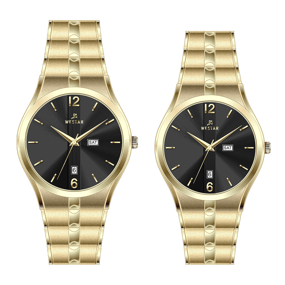 Westar Couple Watch EX7581GPN103 & EX6581GPN103