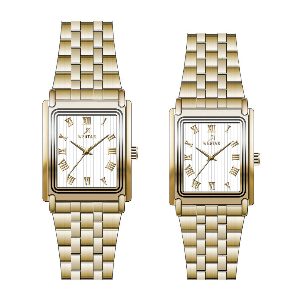 Westar Couple Watch EX7589GPN101 & EX6589GPN101