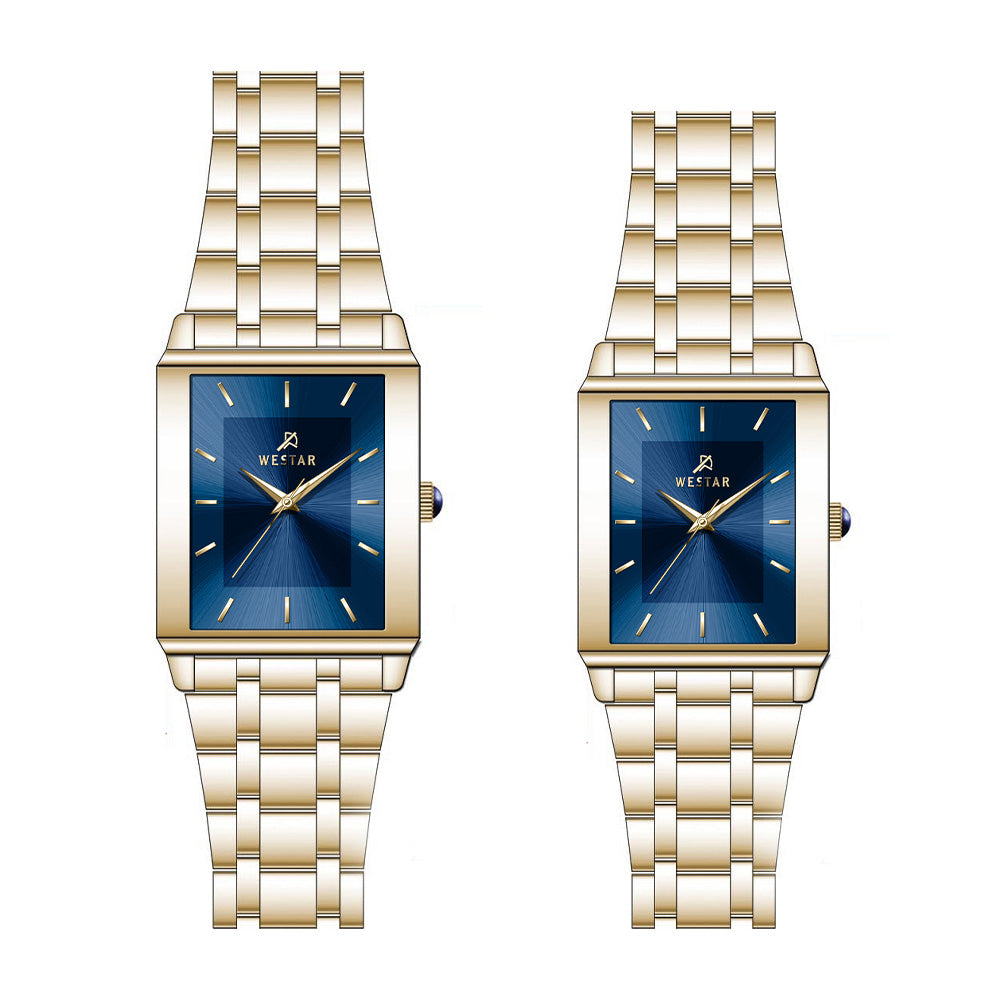 Westar Couple Watch EX7593GPN104 & EX6593GPN104