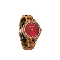 WOODWATCH WOMEN'S AURORA AUBURN GLOW WW-A-AG