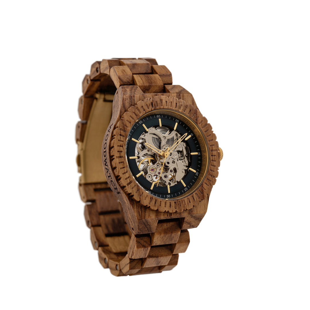 WOODWATCH MEN'S AUTOMATIC EXPEDITIONER LIMITED EDITION WATCH