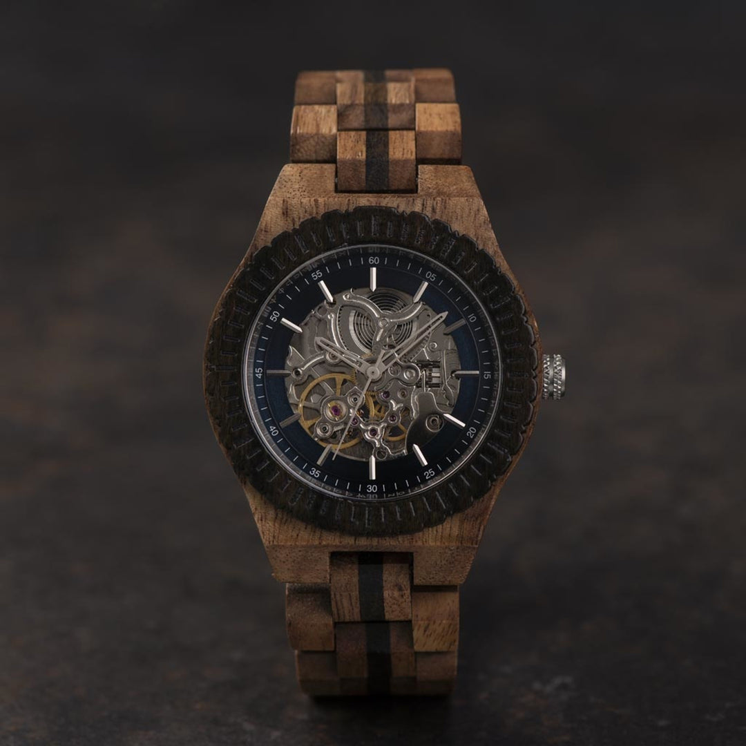 WOODWATCH MEN'S AUTOMATIC PATHFINDER LIMITED EDITION WATCH