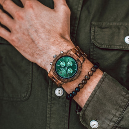 Woodwatch Men's Chronograph Demeter Quartz Watch
