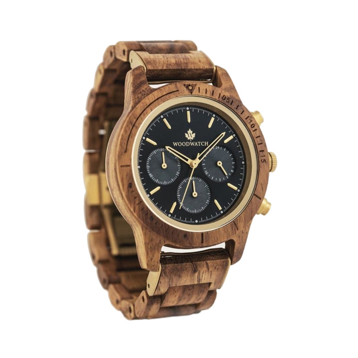 WOODWATCH MEN'S CHRONUS DEEP DIVE QUARTZ WATCH