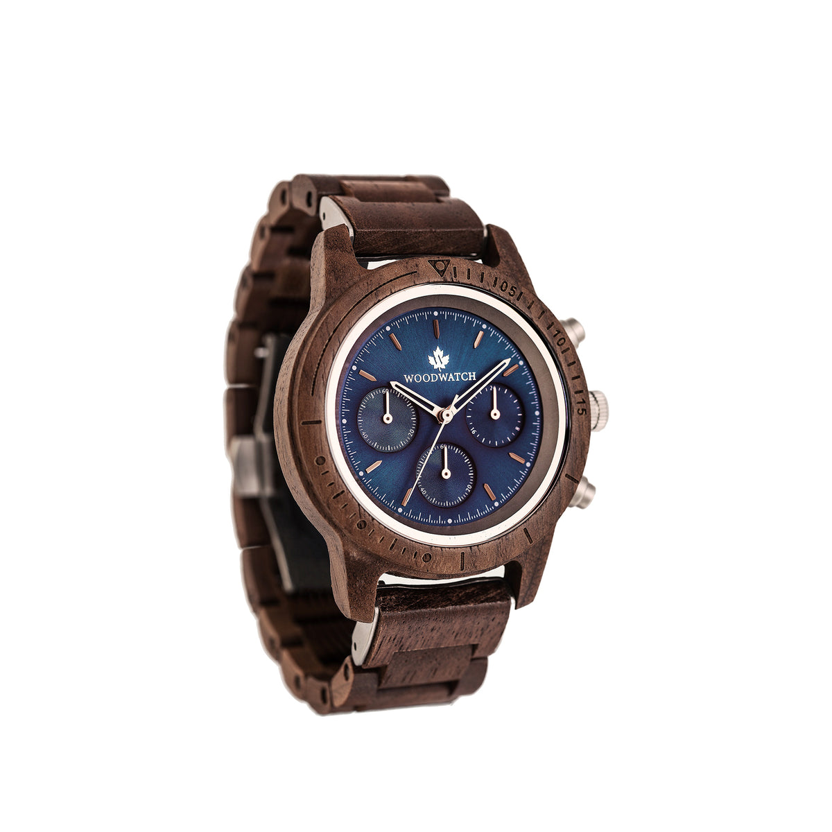 Woodwatch Men's Chronus Sapphire Silver WW-CS-Sae
