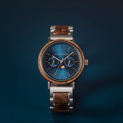 Woodwatch Men's Element Cobalt Acacia WW-El-Ca