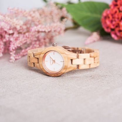Woodwatch Women's Flora Blossom Quartz Watch