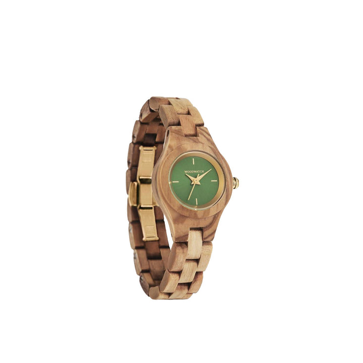 WOODWATCH WOMEN'S FLORA DAHLIA QUARTZ WATCH