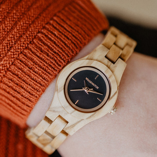 Woodwatch Women's Flora Lily Quartz Watch