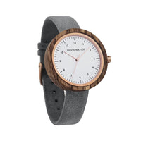 WOODWATCH WOMEN'S NORDIC OSLO GREY QUARTZ WATCH