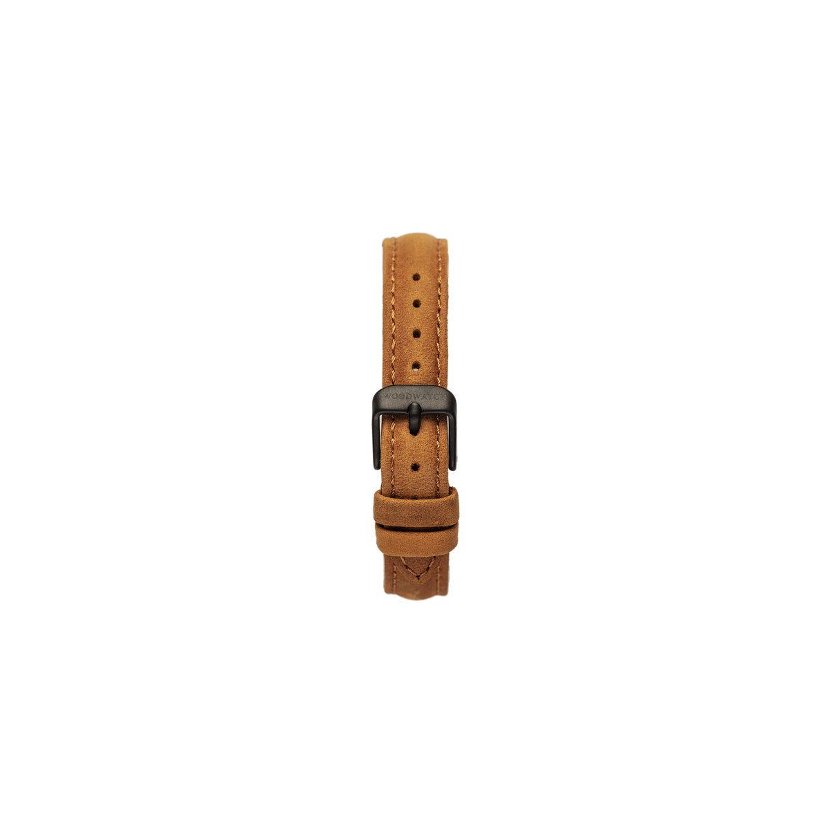 Woodwatch Leather Strap Aurora Amber 14MM