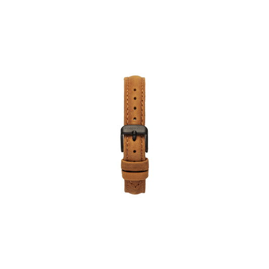 Woodwatch Leather Strap Aurora Amber 14MM