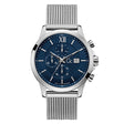 Gc Men's Watch Silver Case Quartz