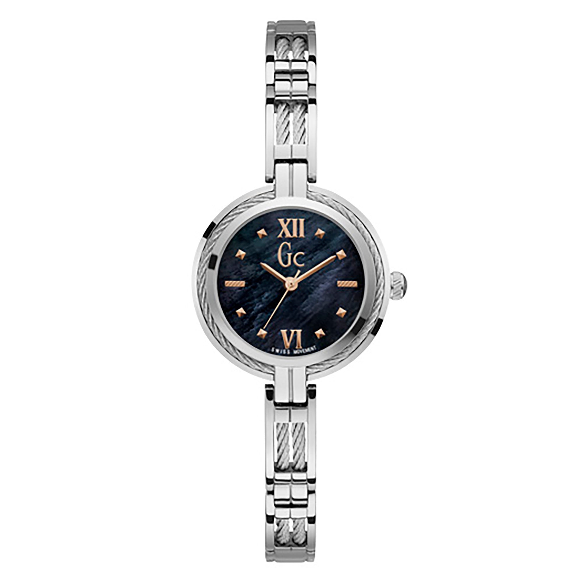 Gc Women's Watch Silver Case Quartz – The Watch House