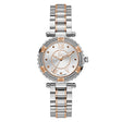 Gc Women's Watch Silver & Rose Gold Case Quartz