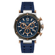 Gc Men's Watch Silver & Gun-Metal Case Quartz