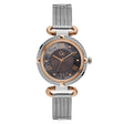 Gc Women's Watch Silver & Rose Gold Case Quartz