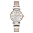 Gc Women's Watch Silver & Rose Gold Case Quartz