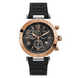 Gc Men's Watch Silver & Rose Gold Case Quartz